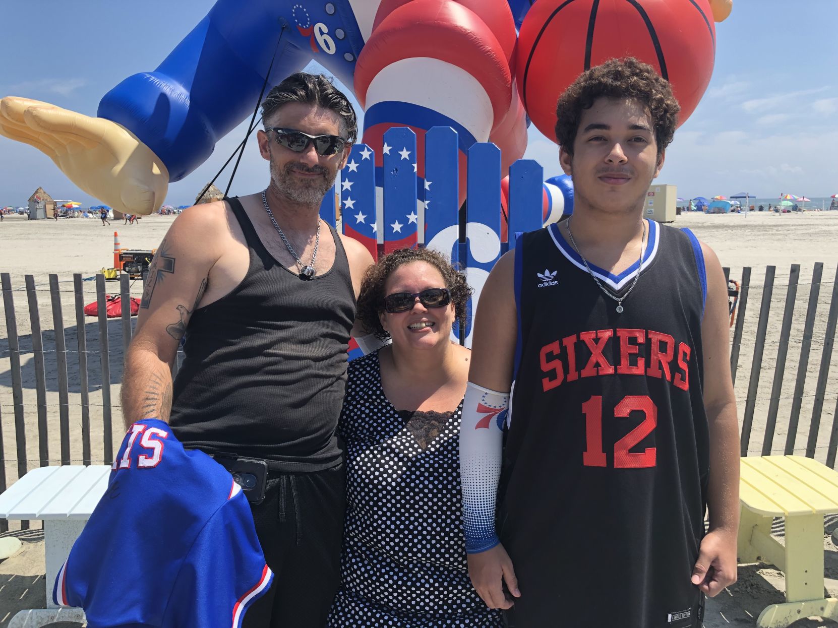 SEEN at 76ers Summer Shore Tour in Wildwood